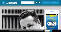 Desktop Screenshot of larecherche.fr